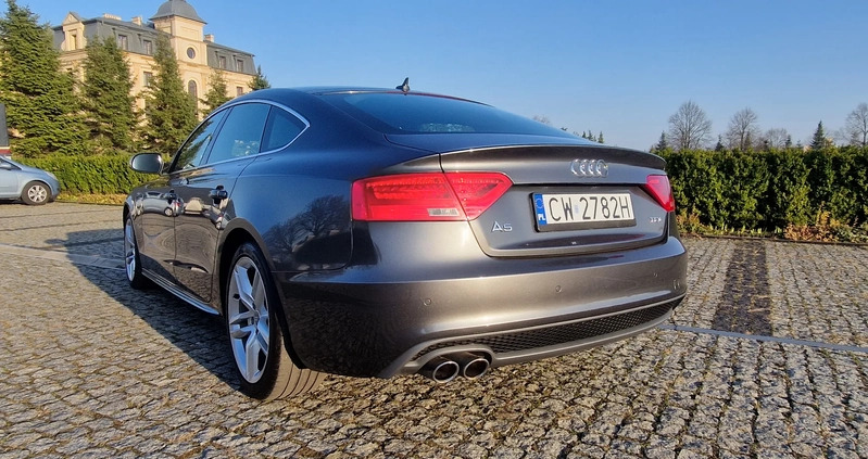 Audi A5 cena 69900 przebieg: 221647, rok produkcji 2016 z Bydgoszcz małe 781